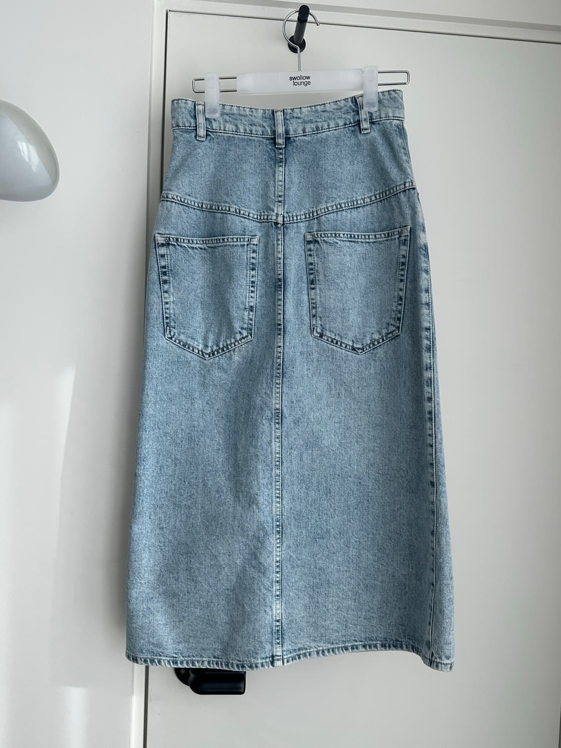 이자벨마랑 데님 미디 스커트 상품이미지3