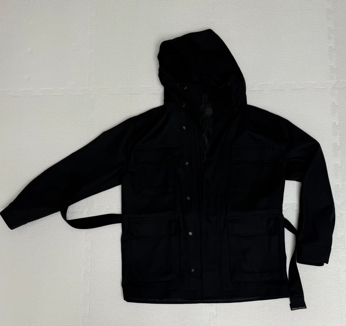 준지 m65 wool belted hood jacket 상품이미지1