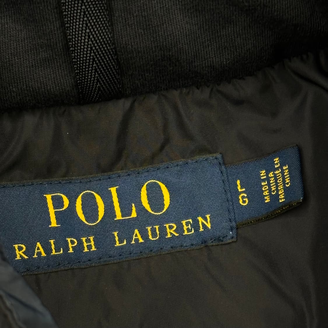 L 폴로랄프로렌 내장후드 네이비 나일론 자켓 상품이미지4
