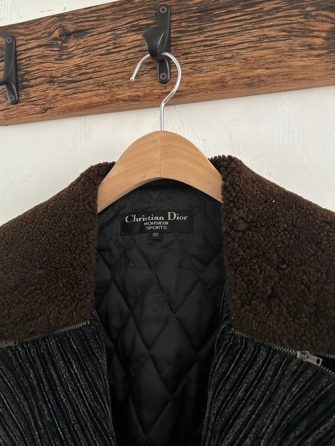  Christian Dior 90s 코듀로이 피코트 상품이미지6