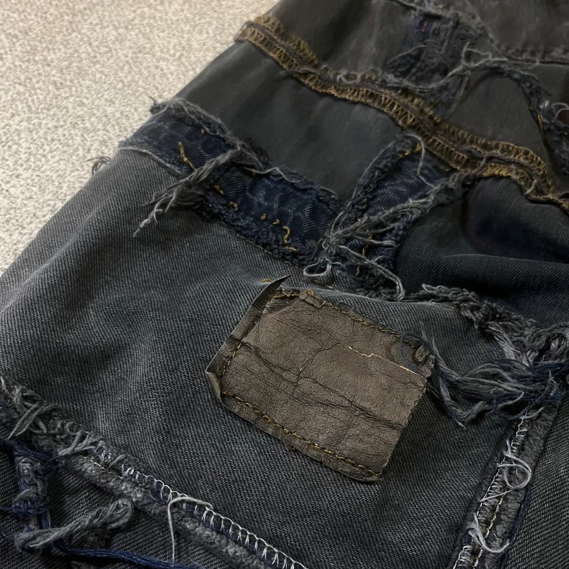 리바이스 패치워크 데님팬츠 상품이미지6