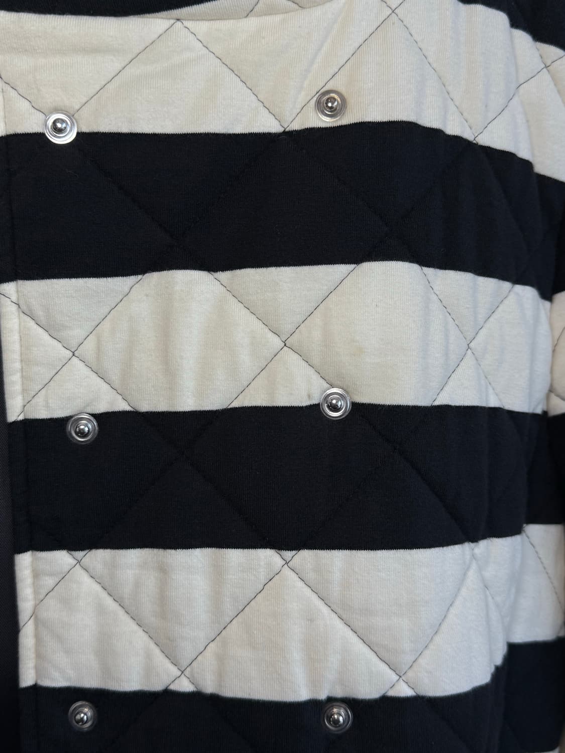 Mary Quant 스트라이프 퀼팅 자켓 상품이미지9