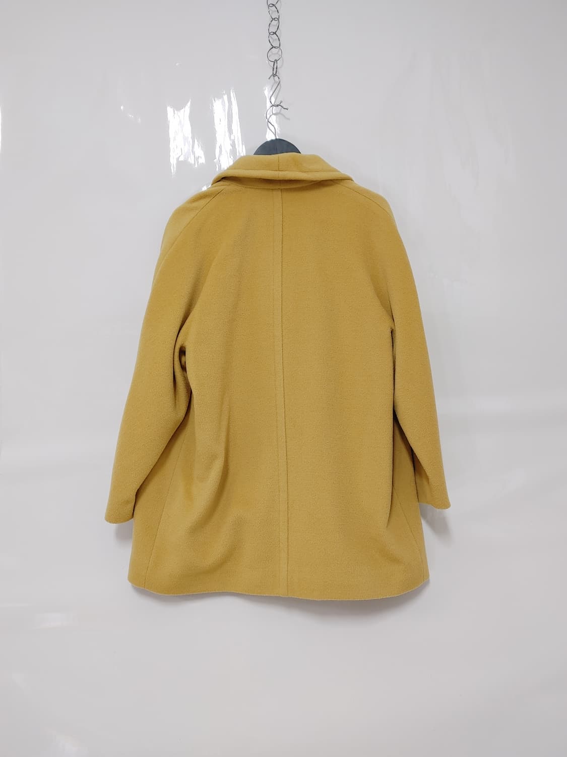 ESCADA 에스까다 롱카라 오픈형 알파카함유 하프롱코트 상품이미지2