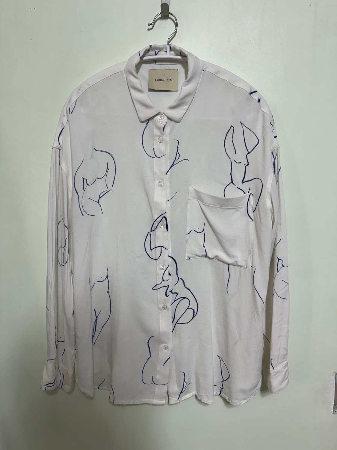 Paloma wool 드로잉 셔츠 상품이미지1