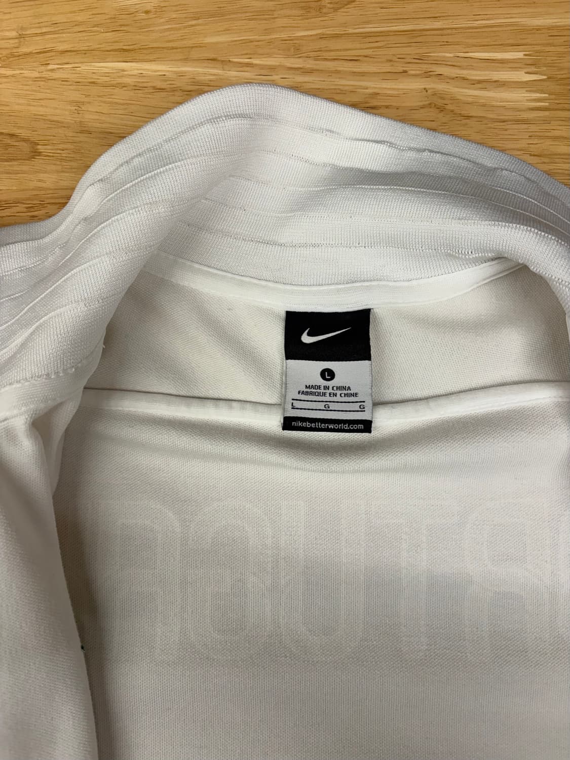 [L] 나이키 포르투갈 축구 국가대표팀 트랙탑 화이트 져지 상품이미지6