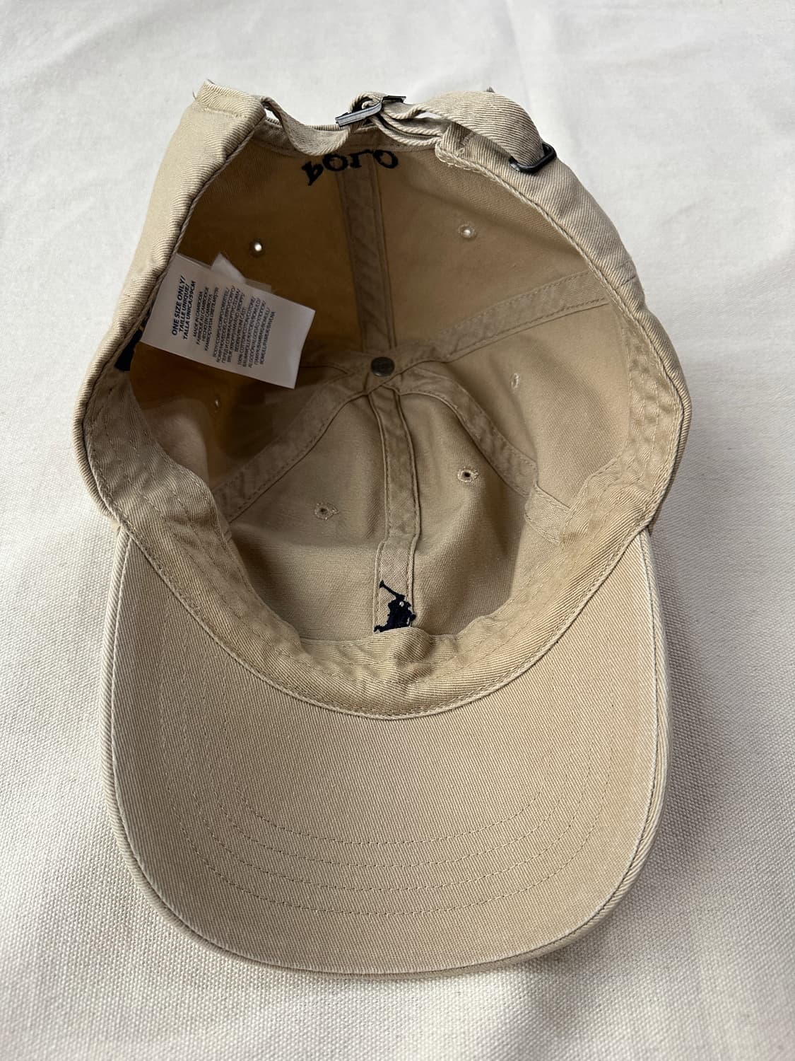 폴로 랄프로렌 클래식 치노 볼캡 베이지 상품이미지7