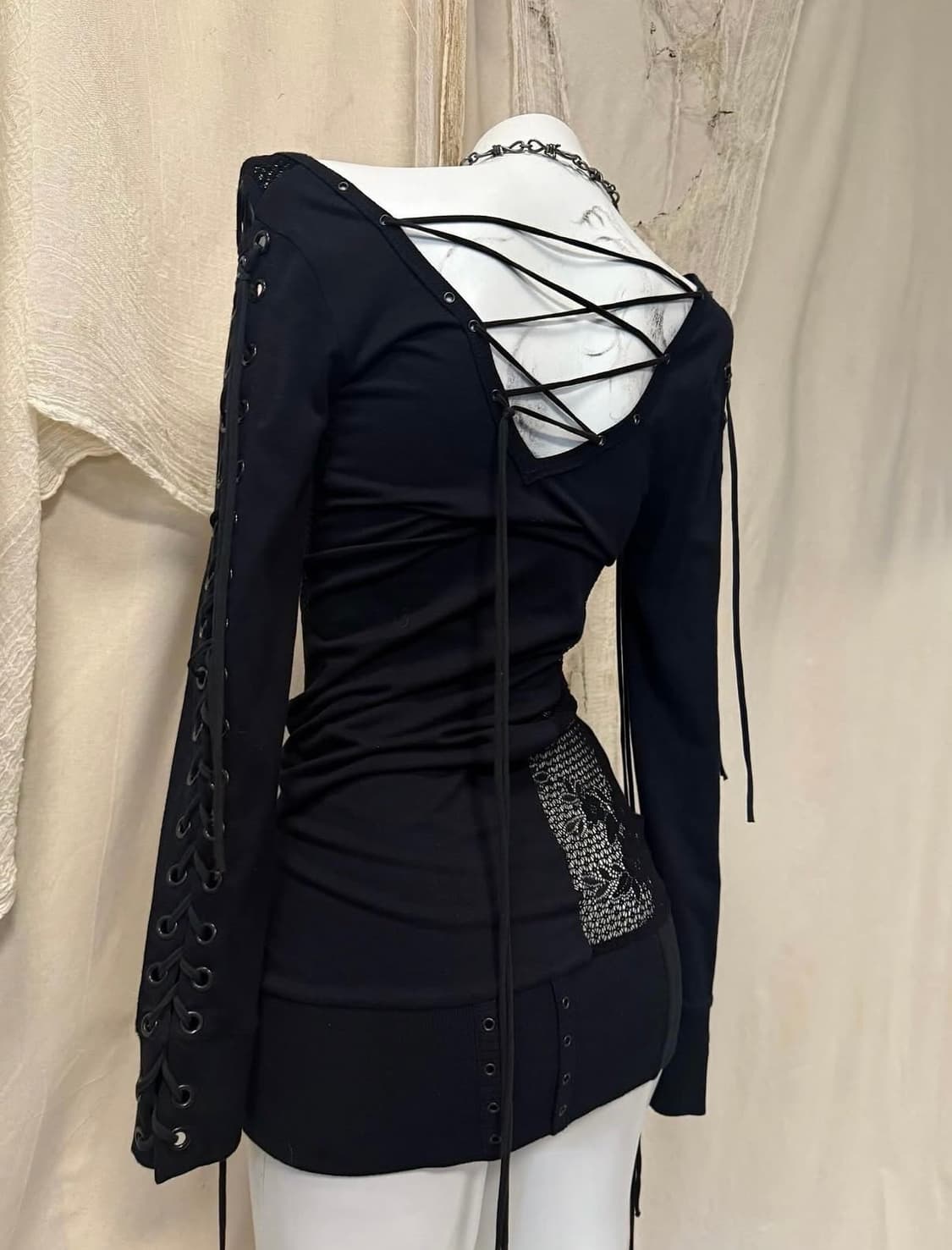 Salvage Rope Detail Onepiece 상품이미지4