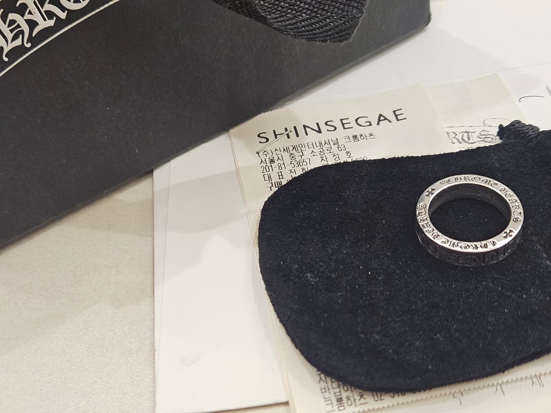 크롬하츠 퍽유링 US 8 팝니다 상품이미지1