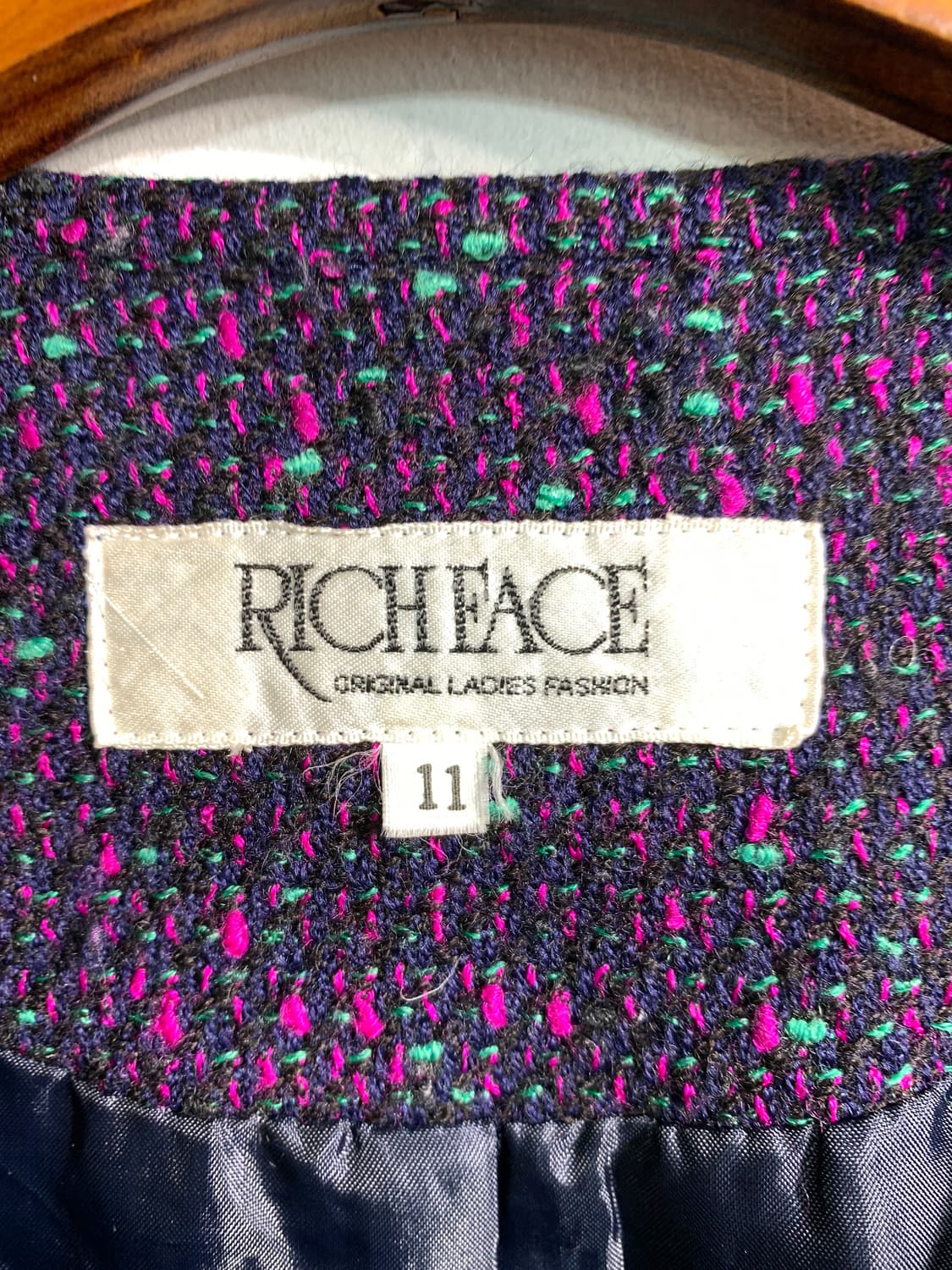 rich face 빈티지 트위드 자켓 11 상품이미지7