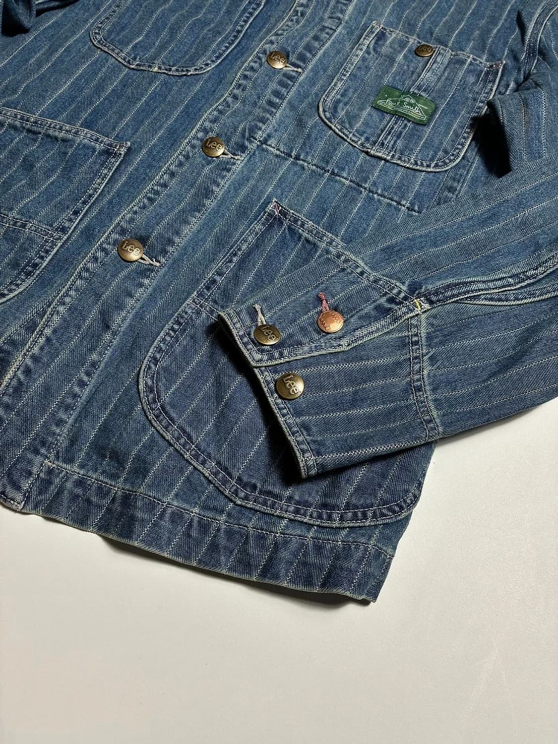 Paul Smith x Lee 힌코리 스트라이프 데님 초어 자켓R2204 상품이미지4