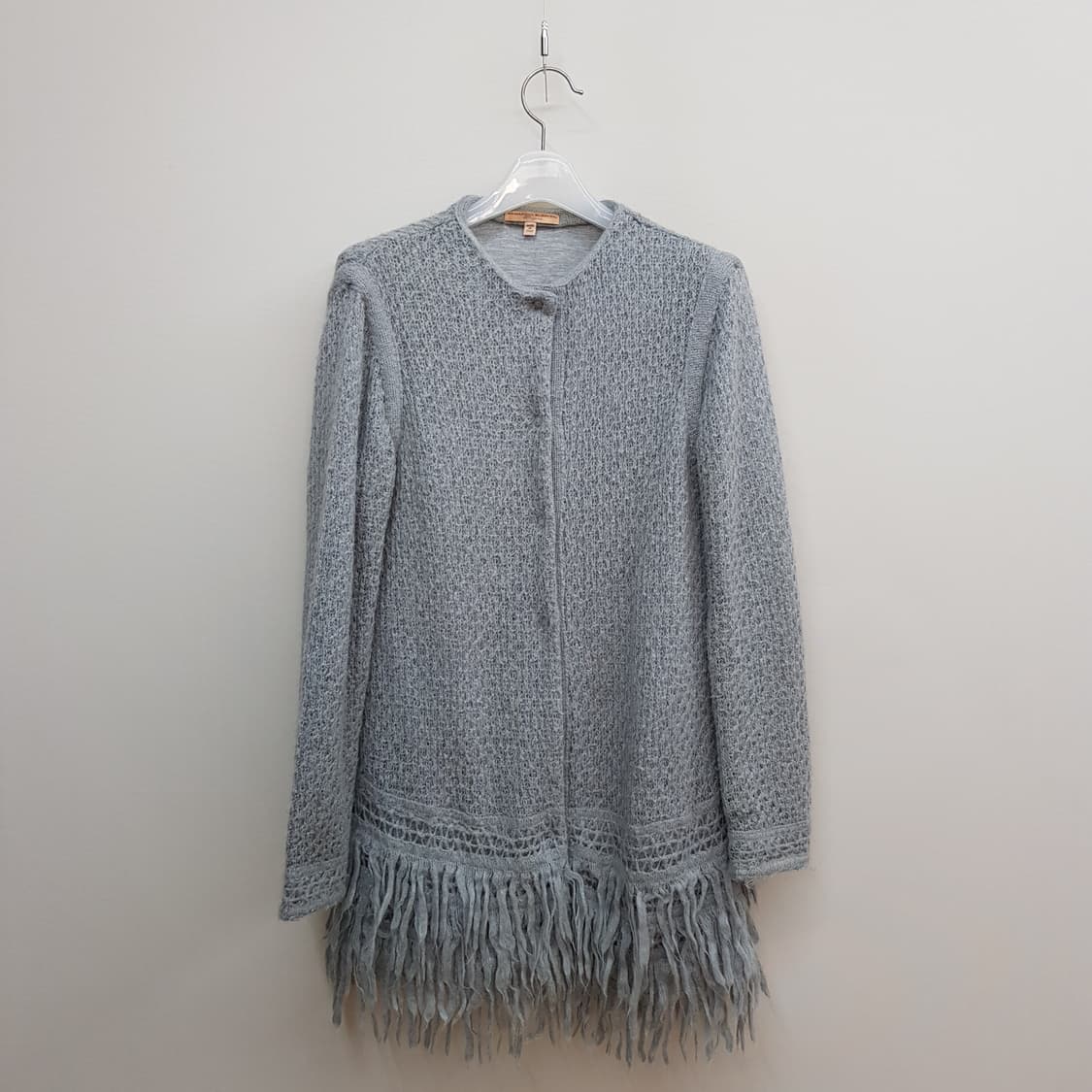 에르마노 설비노 Ermanno Scervino 프린지  가디건 85사이즈 상품이미지1