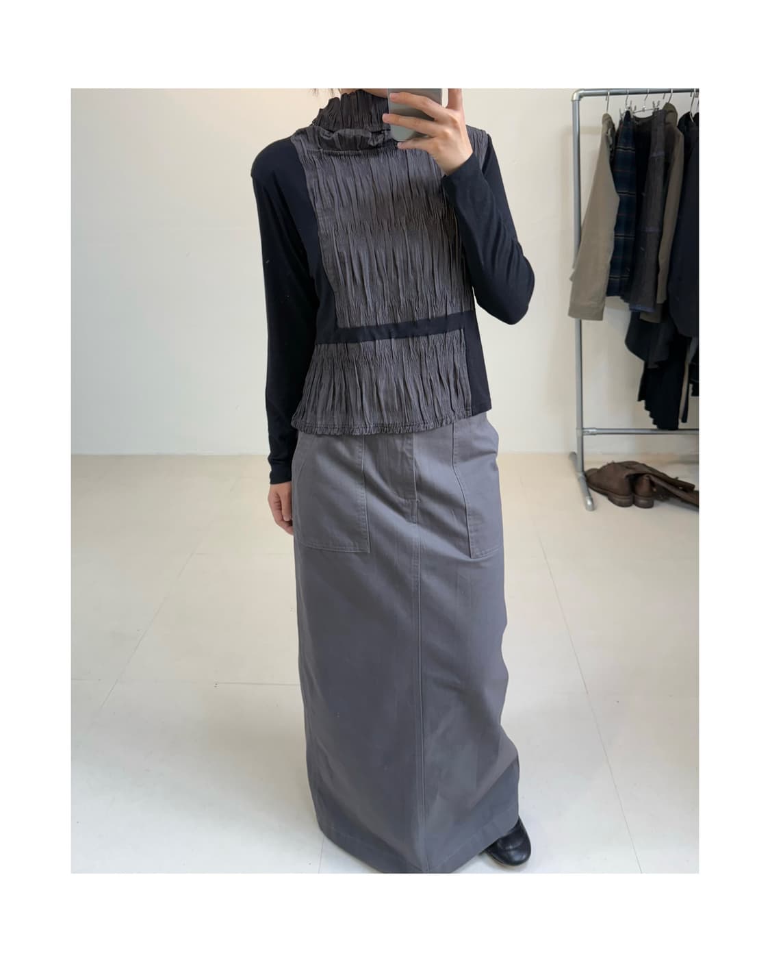 빈티지 셔링 티셔츠 상품이미지4