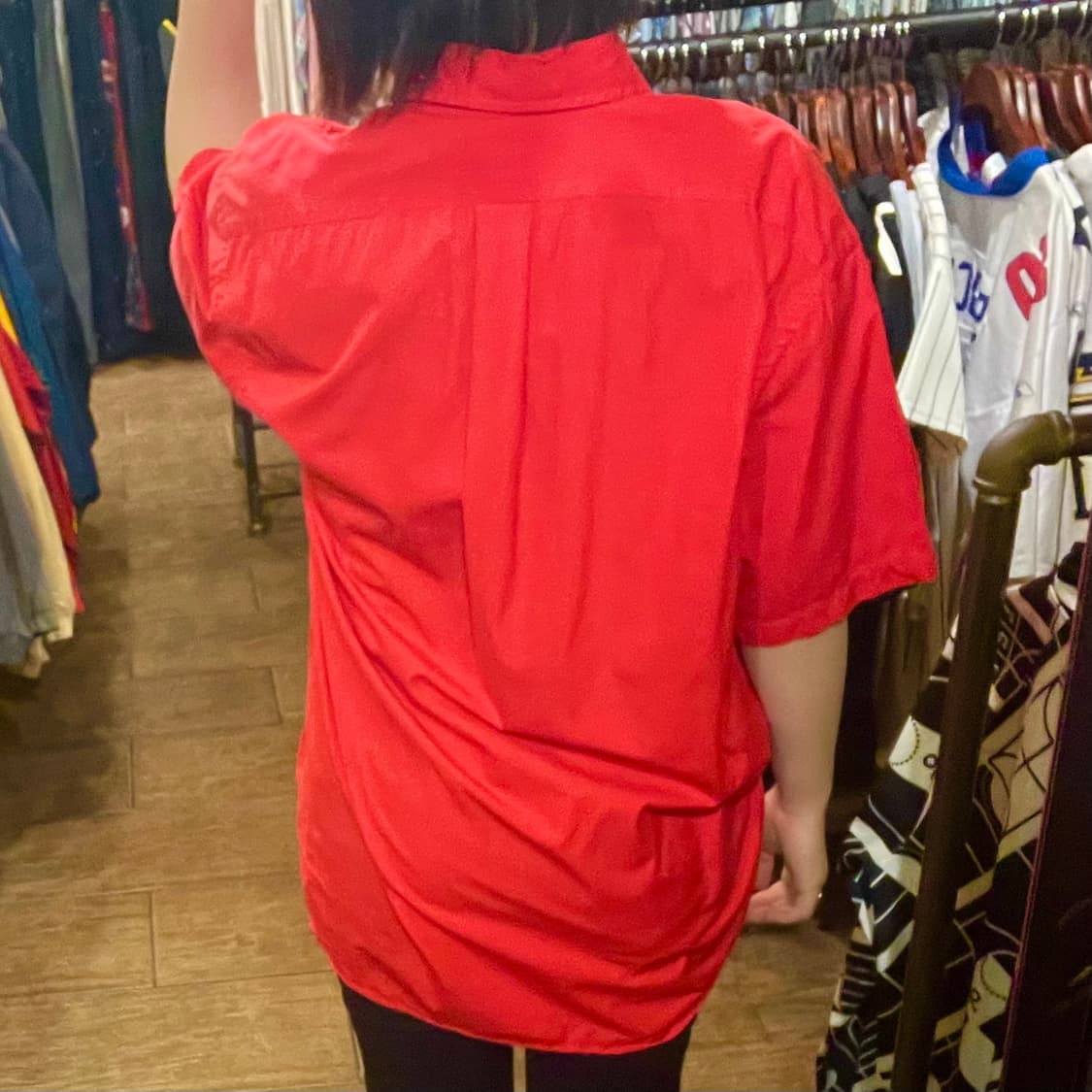 [HI] 폴로 반팔 셔츠 레드 상품이미지5
