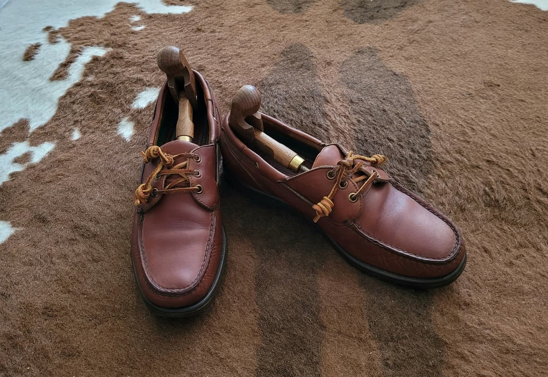 Florsheim 남성용 브라운 보트 슈즈(10) 상품이미지1