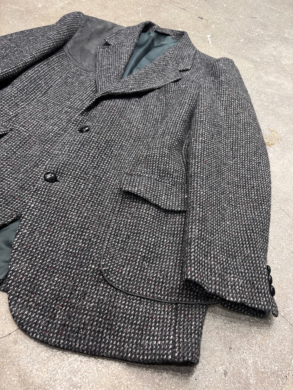 70‘s 펜들턴 웨스턴 홈스펀 울 트위드 블레이져 상품이미지4