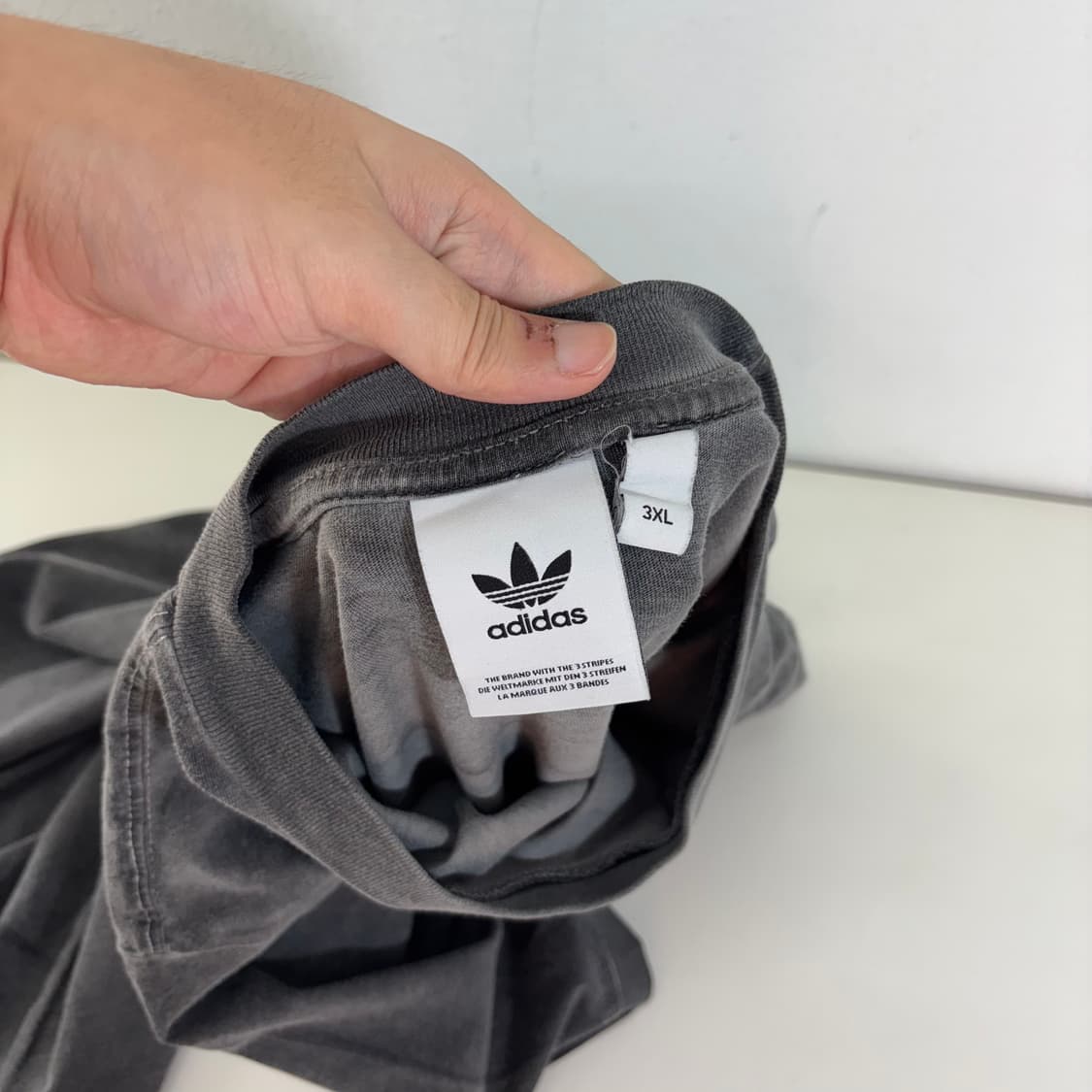 3XL 아디다스 빅로고 피그먼트 타이다이 반팔티 상품이미지4
