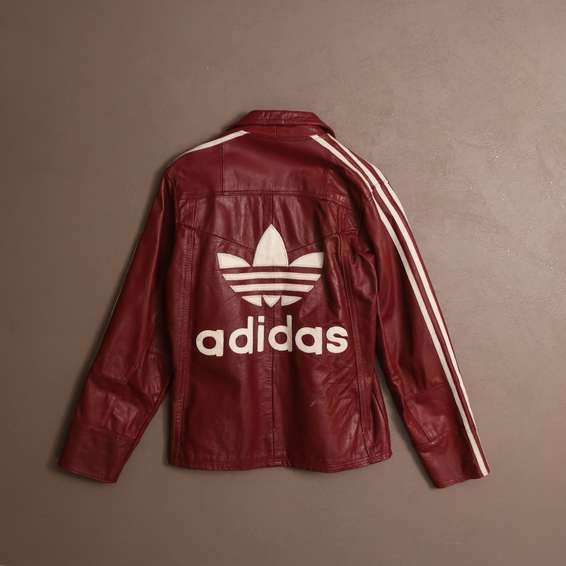 90's 아디다스 파이어버드 레더자켓 A1470 상품이미지5