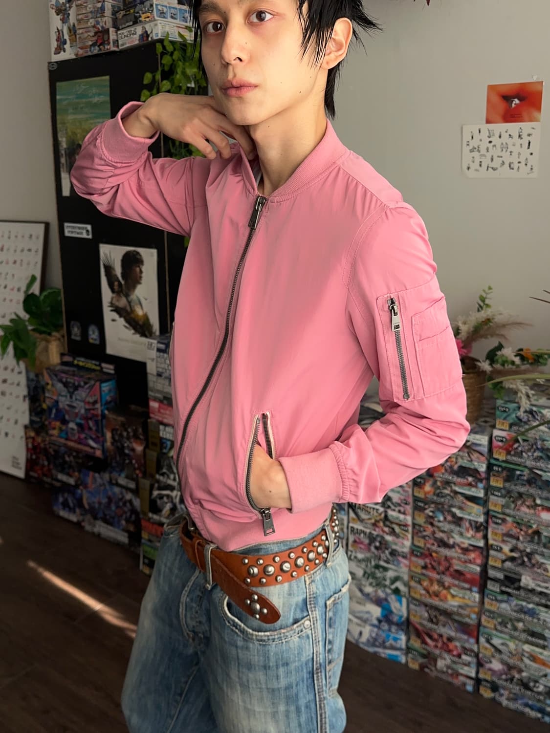 Levi's 슬림 핑크 블루종 상품이미지2