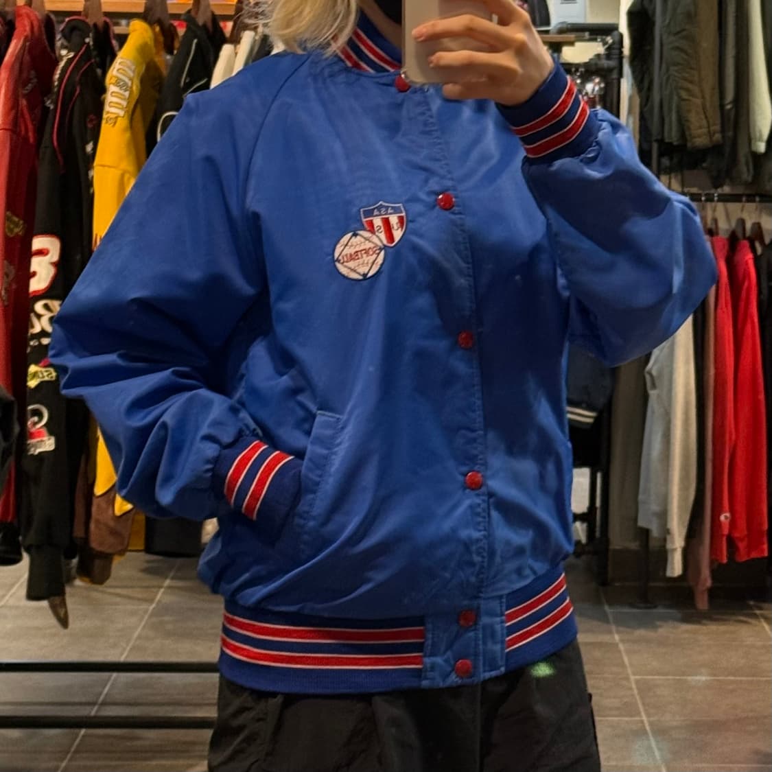 [NO.9]MVP 새틴 바시티 자켓 상품이미지3