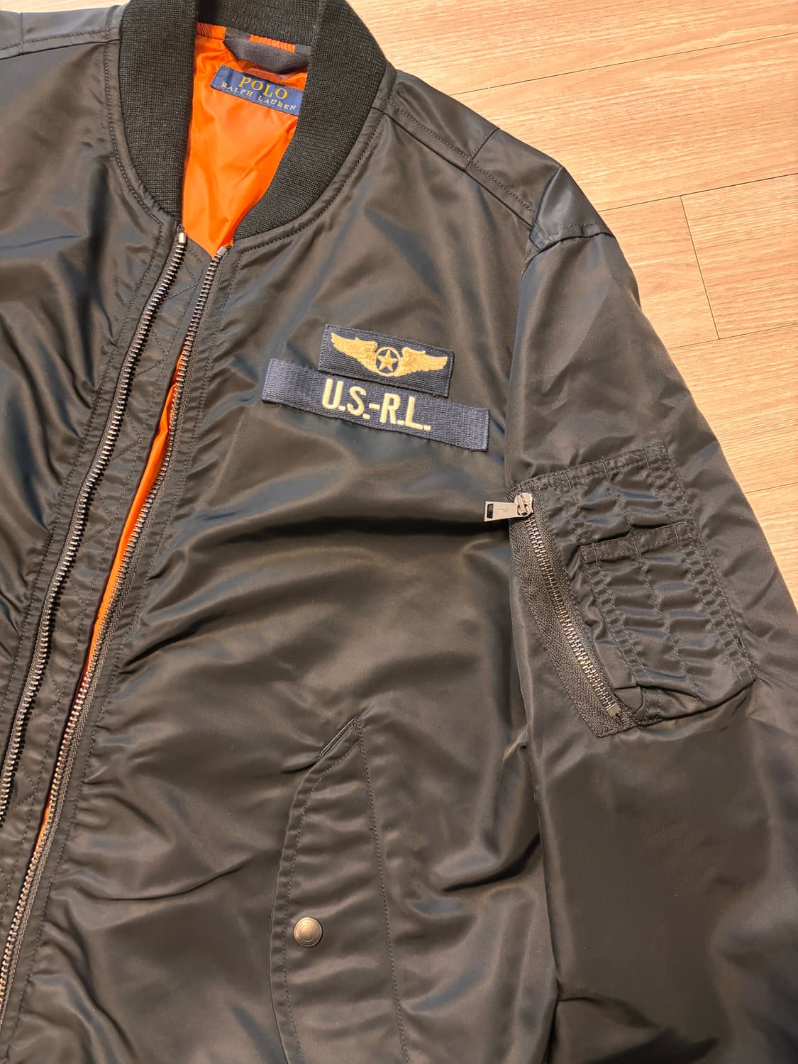 폴로 랄프로렌 블루종  라지 사이즈 상품이미지5