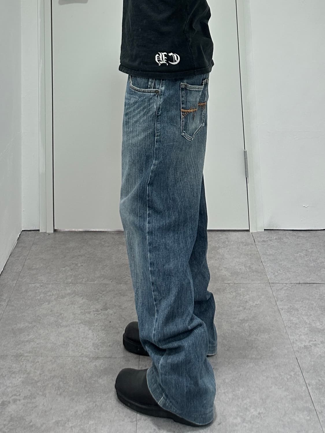 VILLAND vintage washing denim pants 상품이미지3