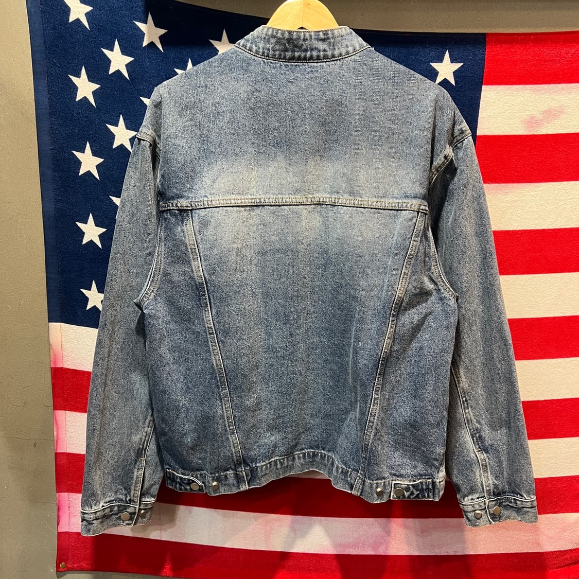 라퍼지스토어 차이나카라 데님 자켓 상품이미지2