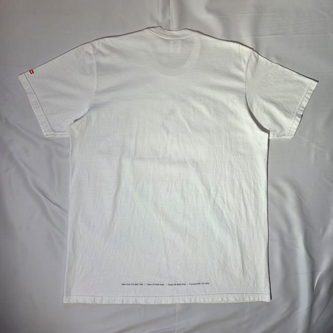 [L]슈프림 터널 티셔츠 화이트 상품이미지6