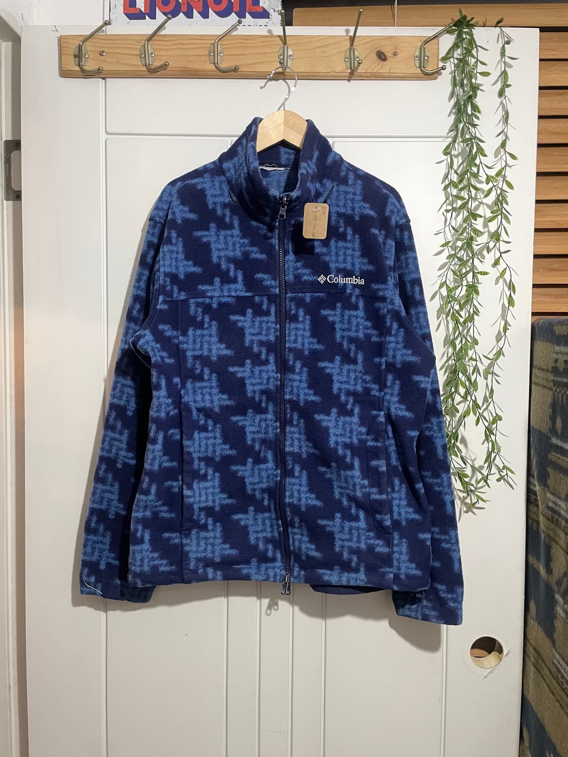 패턴 플리스 자켓 상품이미지1