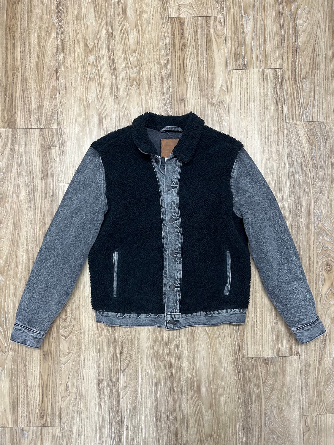 리바이스 변형 쉐르파 트러커 데님 자켓 M 상품이미지1