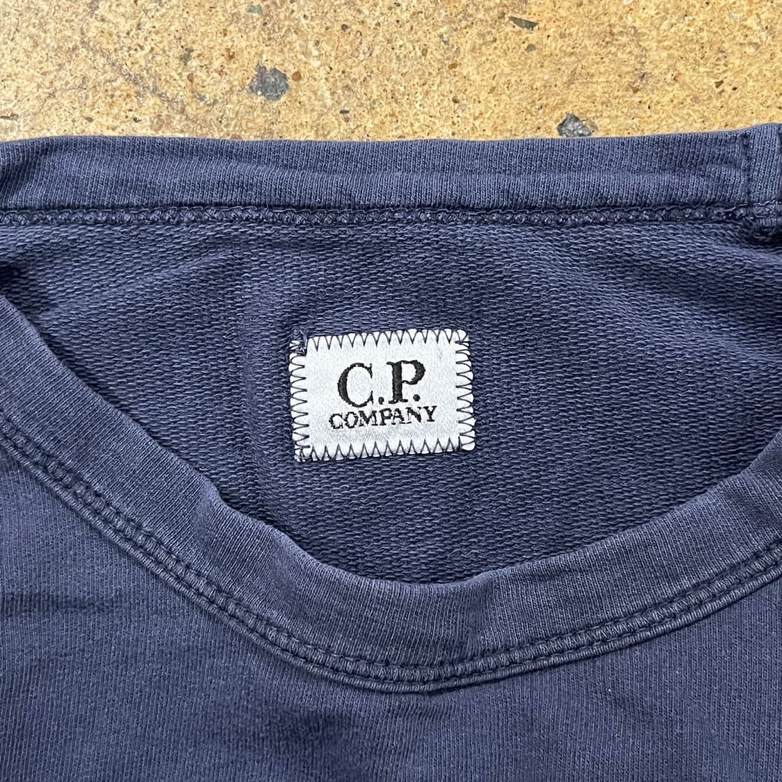 [정품/S] cp컴퍼니 C.P. 컴퍼니 네이비 긴팔 맨투맨 b14 상품이미지5
