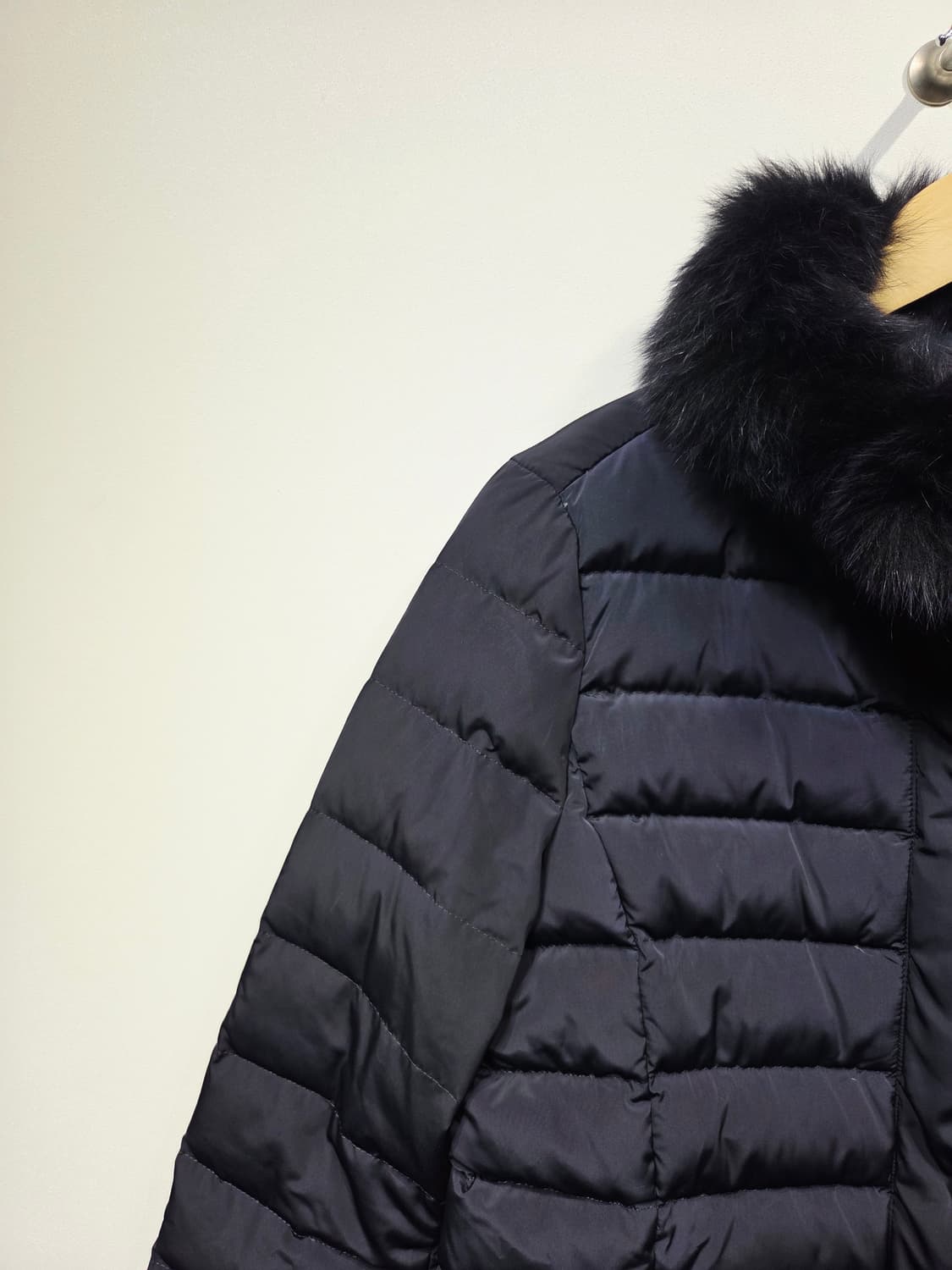 크로커다일. 여자 여우털 다운 패딩_100 상품이미지3