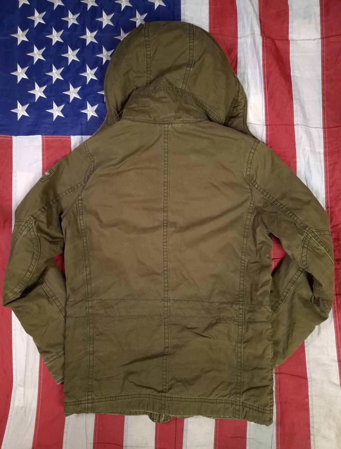 오리지날 아베크롬비 밀리터리 후드 필드 자켓 상품이미지9