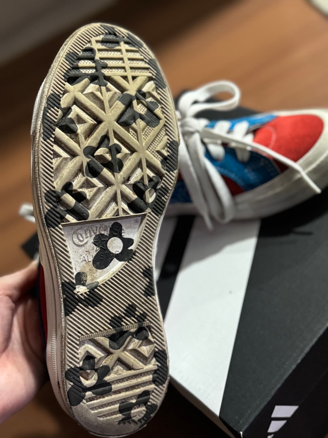 컨버스 골프 르 플레르 원스타 로우 레드 블루 상품이미지7