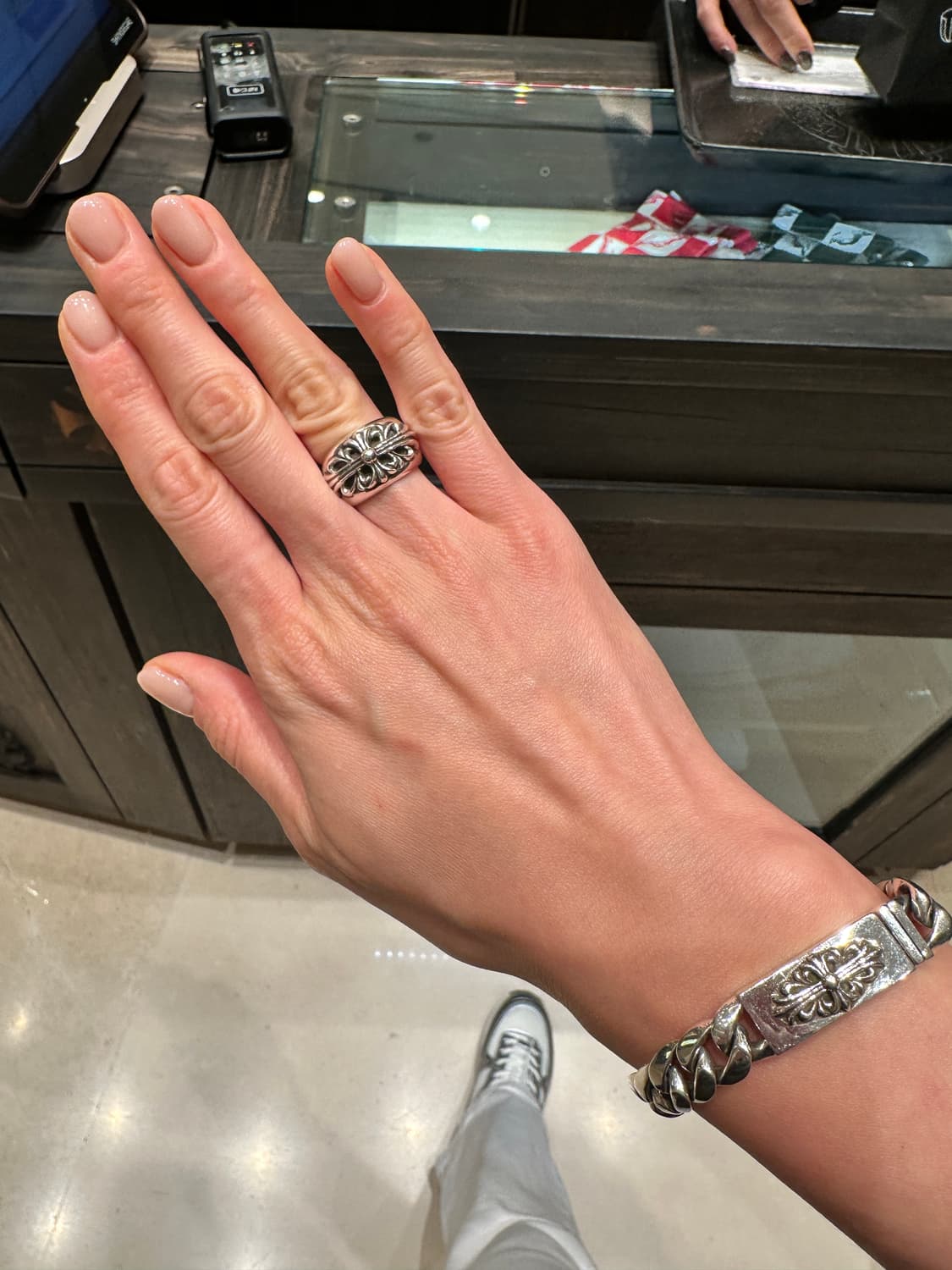 크롬하츠 플로랄 반지 팔찌 일괄판매 상품이미지5