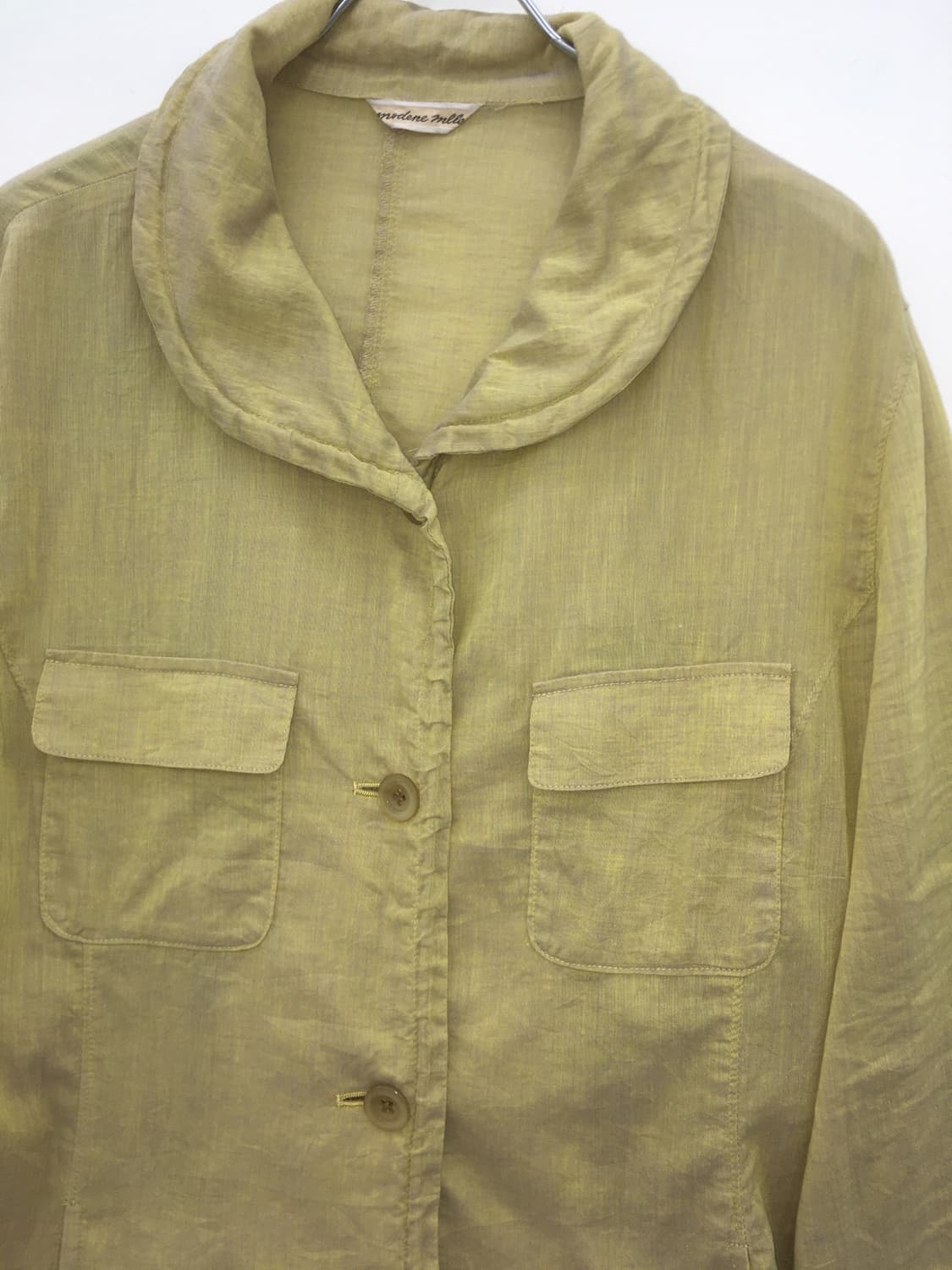 Sage Summer Linen Jacket 상품이미지6