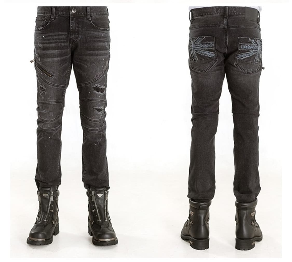 NO.707 유니온 스트레이트 워싱 바이커진  상품이미지4