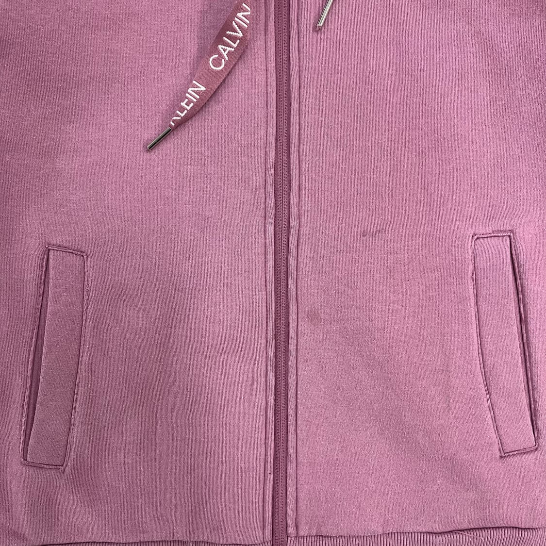 [S] 캘빈클라인 여성 기모 후드 집업 조거 트레이닝 셋업 세트 0120 상품이미지4