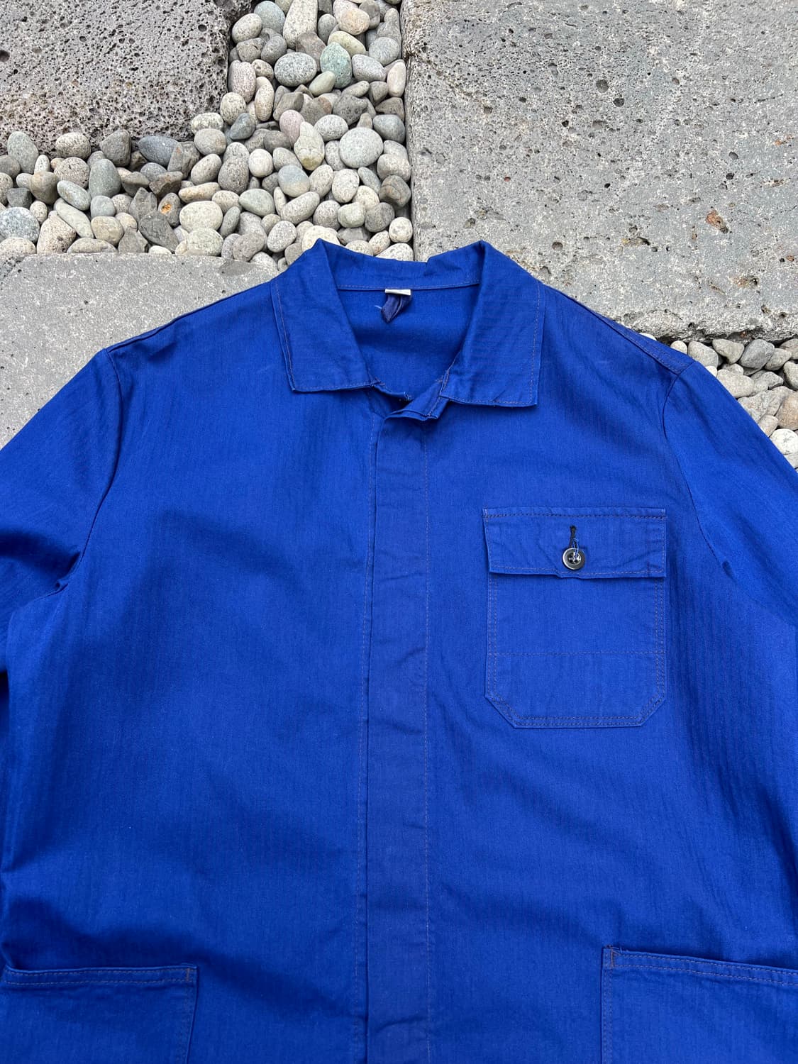(DEADSTOCK)OLD VINTAGE HBT 헤링본트윌 프렌치워크자켓 상품이미지3
