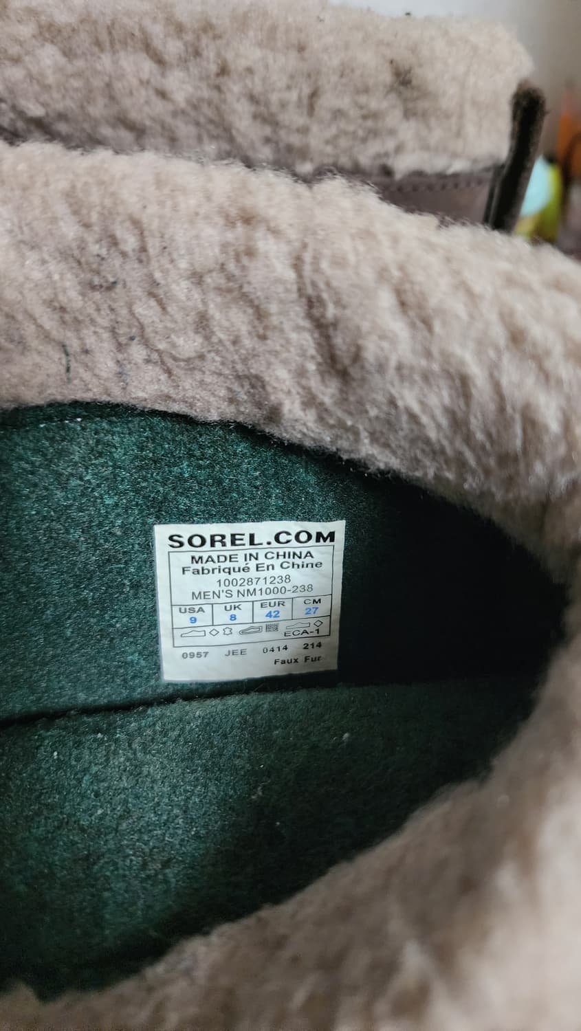 소렐 카리부 방한 부츠 캠핑화 270 상품이미지8