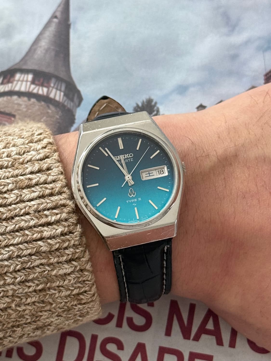 Seiko 세이코 Type II 그라데이션 데이-데이트 상품이미지6