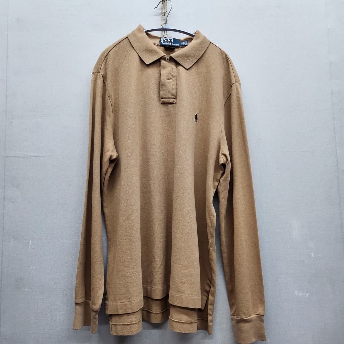 폴로랄프로렌 PK 긴팔 베이지 티셔츠 상품이미지1