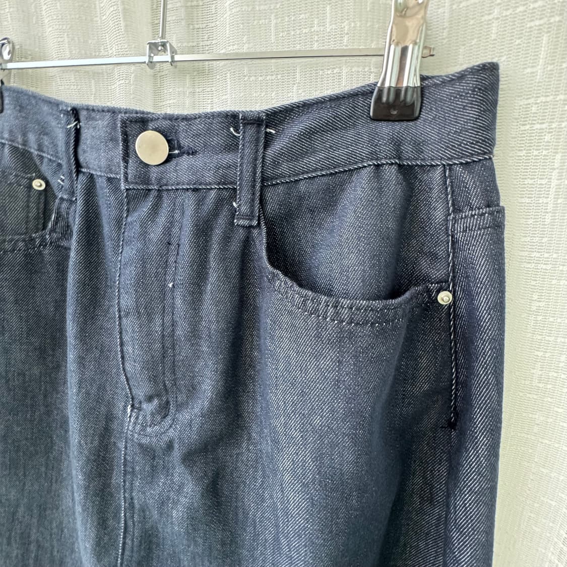 진청 데님 롱스커트 M 상품이미지2