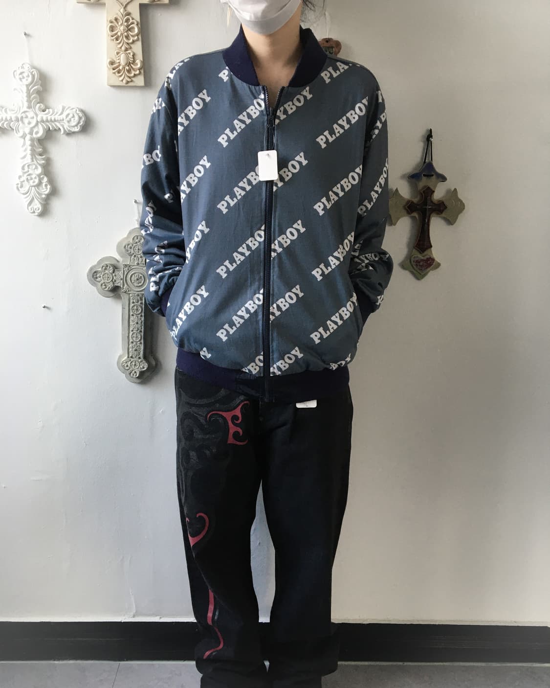 Play boy reversible jacket 상품이미지7