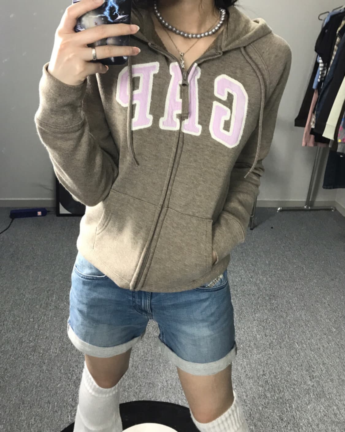 GAP 빈티지 후드집업 판매합니다 상품이미지1
