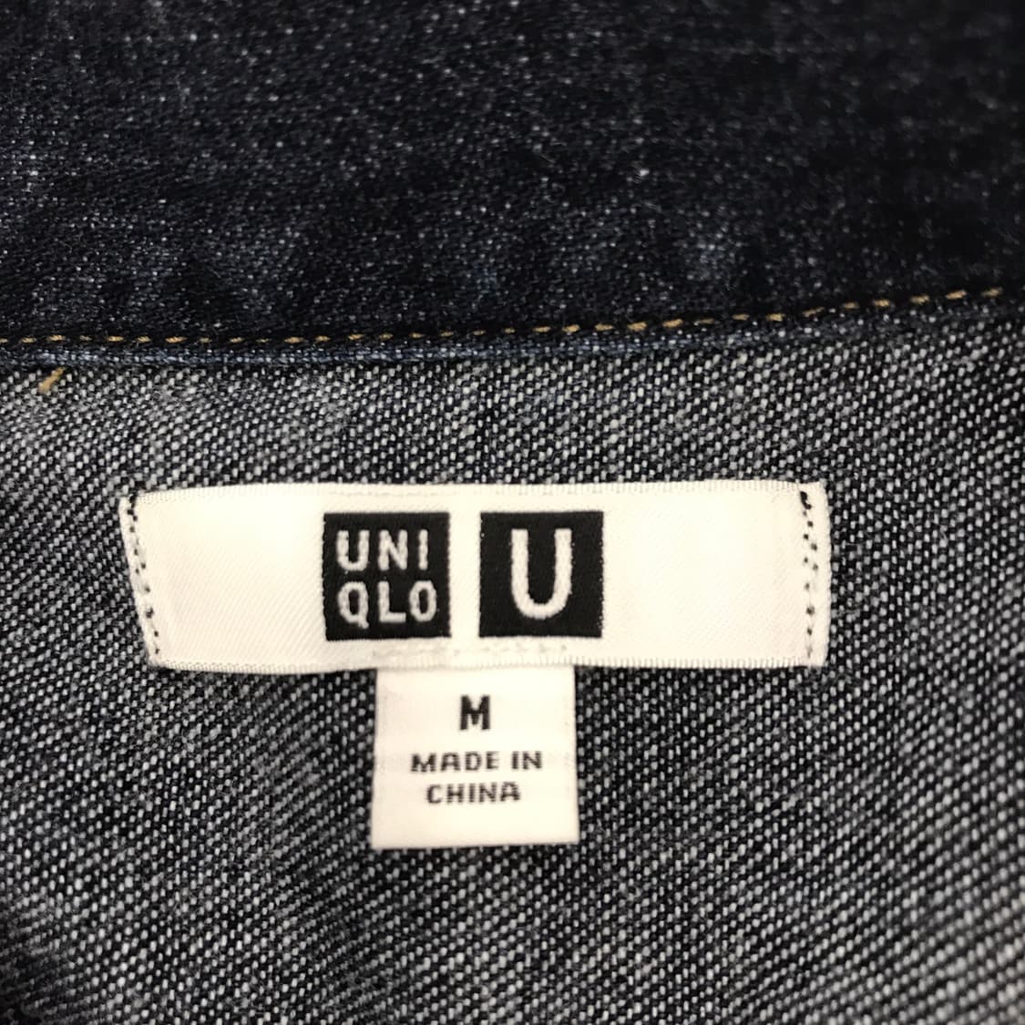 유니클로U 진청 인디고데님자켓 [M] 상품이미지5
