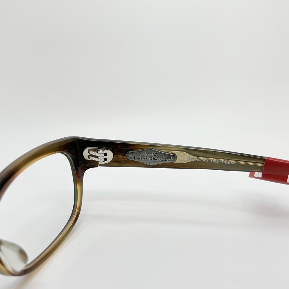 LEVI'S 리바이스 블랙 브라운 뿔테 (정품케이스 증정) 상품이미지7