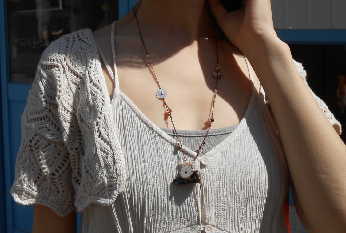 Serendipity Button Necklace 상품이미지8