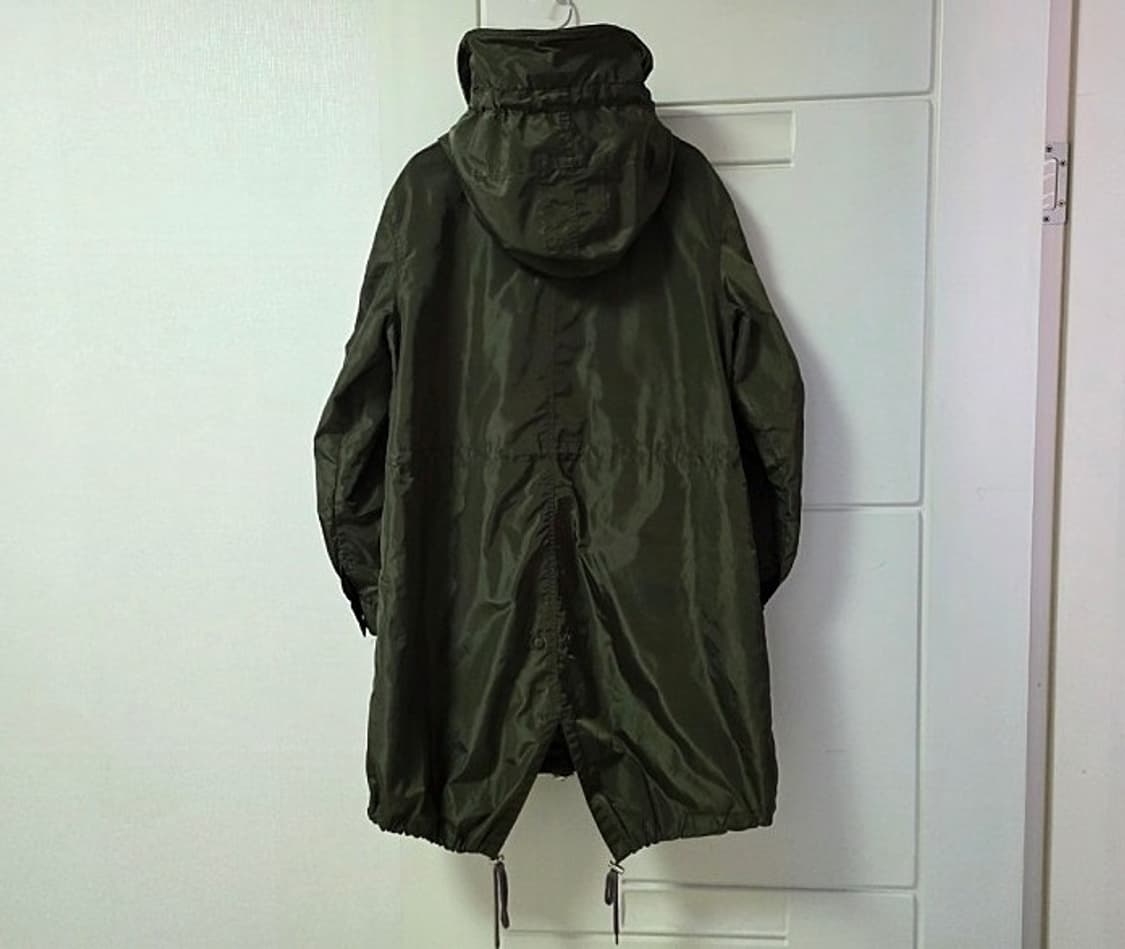 몽클레르 카키색 바막 웨트 후드 롱자켓 여성 2
 상품이미지2