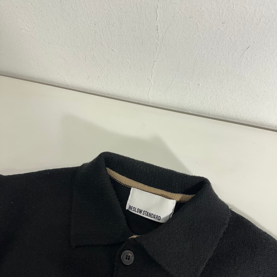 M 비슬로우 블랙 카라 가디건 상품이미지3