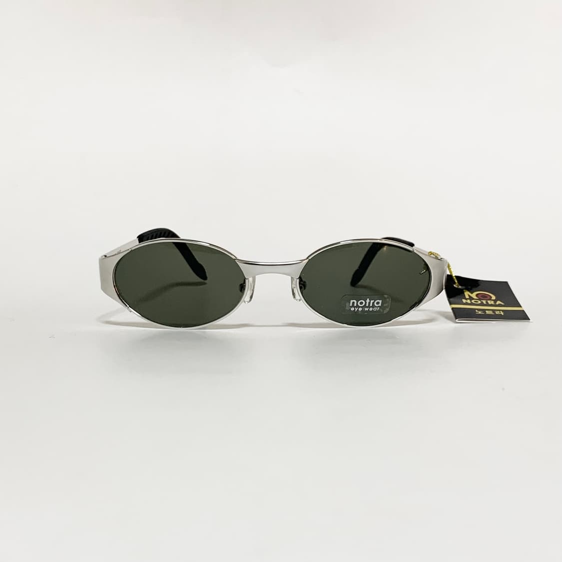 947 데드스탁 실버 y2k 오벌 고글 스포츠 선글라스 실버 메탈 상품이미지2